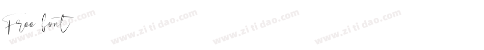 Free font字体转换
